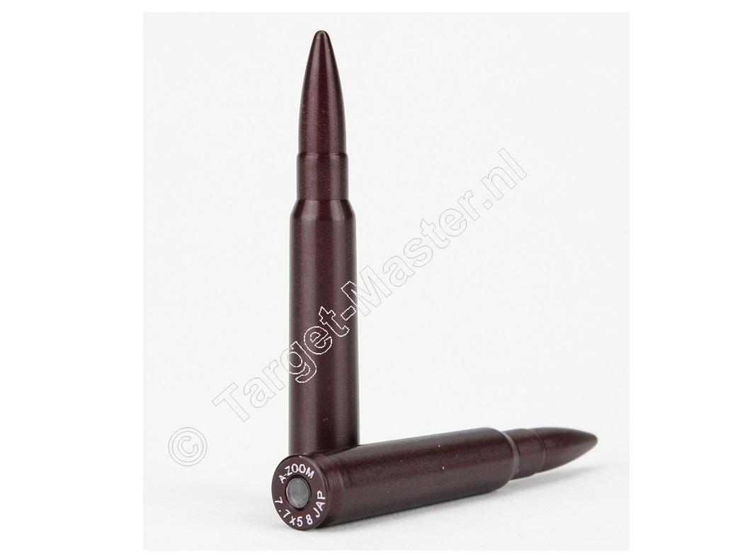 A-Zoom SNAP-CAPS 7.7x58 Arisaka Safety Training Rounds package of 2